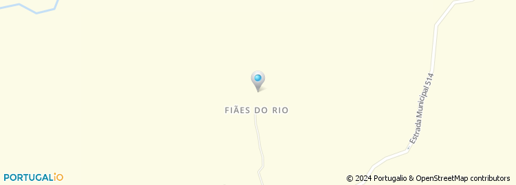 Mapa de Junta de Freguesia de Fiães do Rio