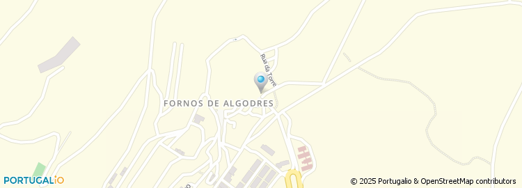 Mapa de Junta de Freguesia de Fornos de Algodres