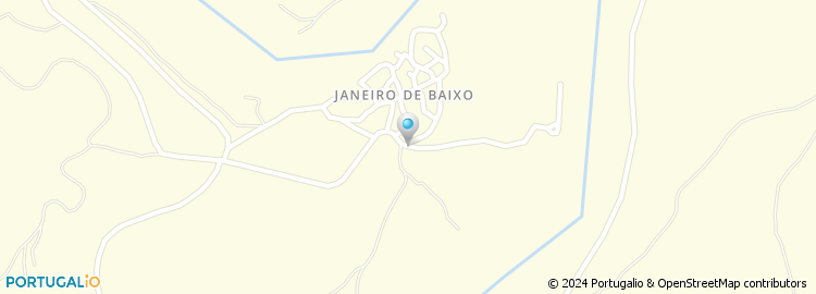 Mapa de Junta de Freguesia de Janeiro de Baixo