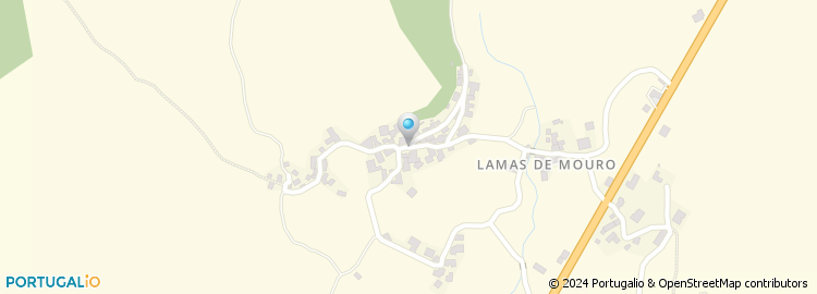Mapa de Junta de Freguesia de Lamas de Mouro