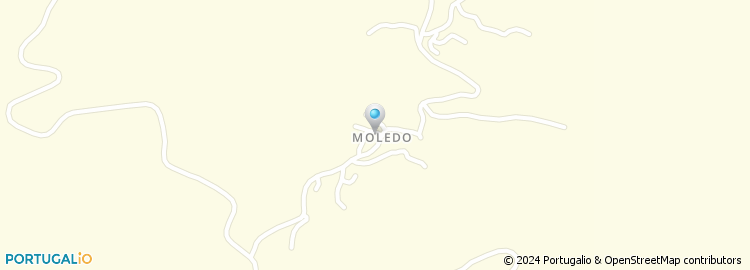 Mapa de Junta de Freguesia de Moledo