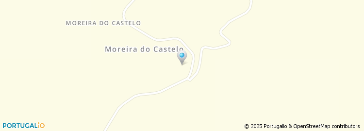 Mapa de Junta de Freguesia de Moreira do Castelo