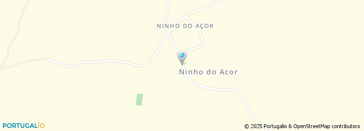 Mapa de Junta de Freguesia de Ninho do Açor