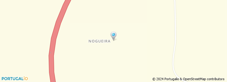 Mapa de Junta de Freguesia de Nogueira