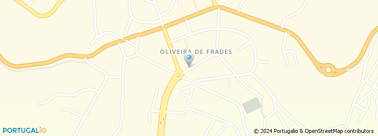 Mapa de Junta de Freguesia de Oliveira de Frades