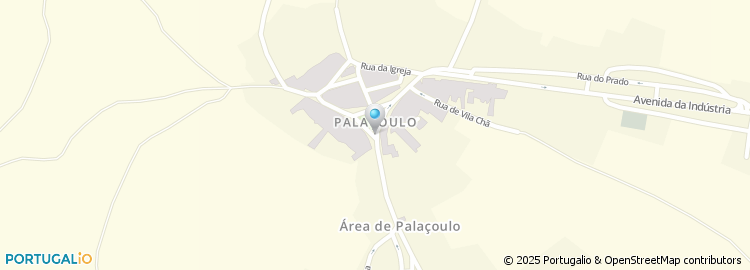 Mapa de Junta de Freguesia de Palaçoulo