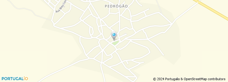 Mapa de Junta de Freguesia de Pedrógão  em Vidigueira