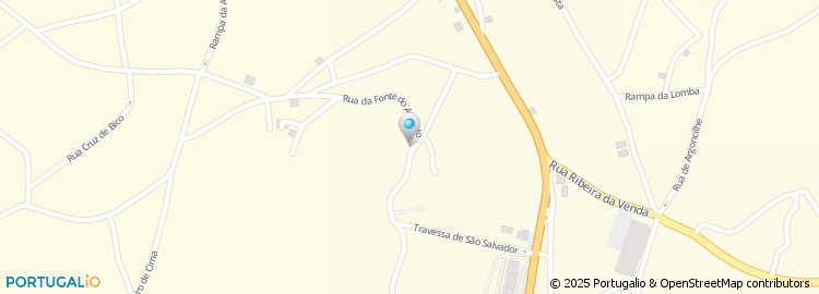 Mapa de Junta de Freguesia de Perozinho