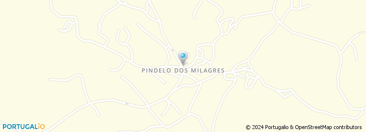 Mapa de Junta de Freguesia de Pindelo dos Milagres