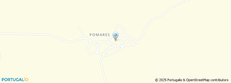 Mapa de Junta de Freguesia de Pomares