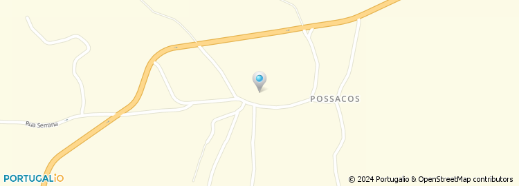 Mapa de Junta de Freguesia de Possacos