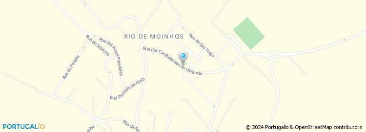 Mapa de Junta de Freguesia de Rio de Moinhos