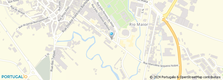 Mapa de Junta de Freguesia de Rio Maior