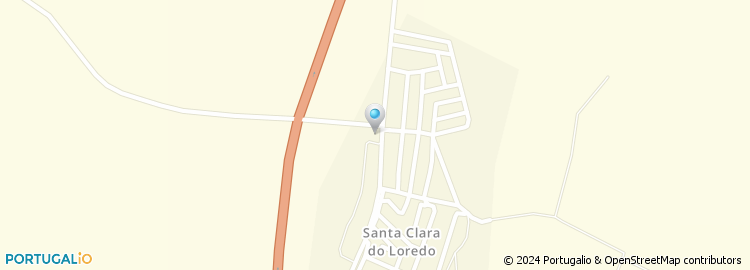 Mapa de Junta de Freguesia de Santa Clara de Louredo