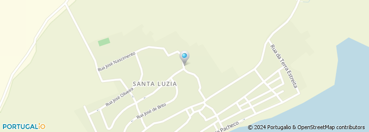 Mapa de Junta de Freguesia de Santa Luzia em Tavira