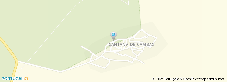 Mapa de Junta de Freguesia de Santana de Cambas