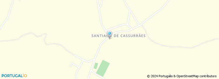 Mapa de Junta de Freguesia de Santiago de Cassurrães