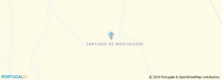 Mapa de Junta de Freguesia de Santiago de Montalegre
