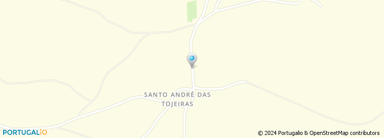 Mapa de Junta de Freguesia de Santo André das Tojeiras