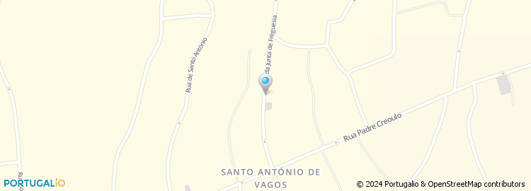 Mapa de Junta de Freguesia de Santo António de Vagos