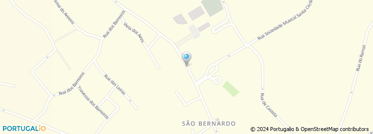 Mapa de Junta de Freguesia de São Bernardo