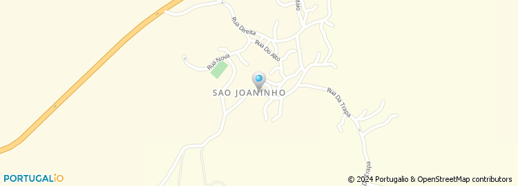 Mapa de Junta de Freguesia de São Joaninho