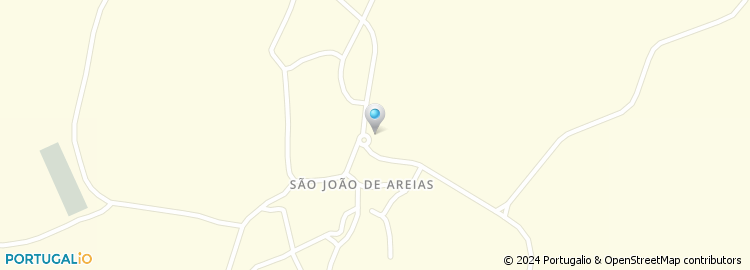 Mapa de Junta de Freguesia de São João de Areias