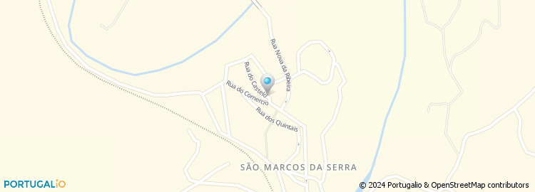 Mapa de Junta de Freguesia de São Marcos da Serra