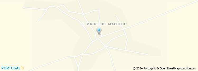 Mapa de Junta de Freguesia de São Miguel de Machede