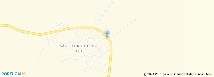 Mapa de Junta de Freguesia de São Pedro de Rio Seco