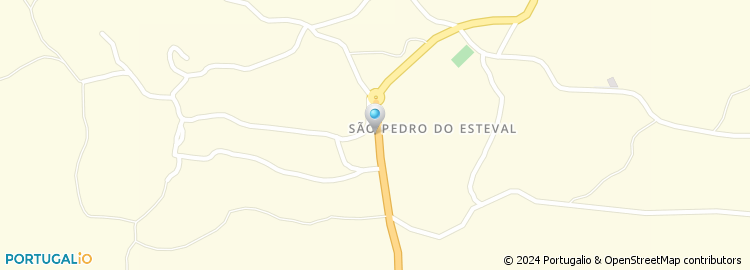 Mapa de Junta de Freguesia de São Pedro do Esteval