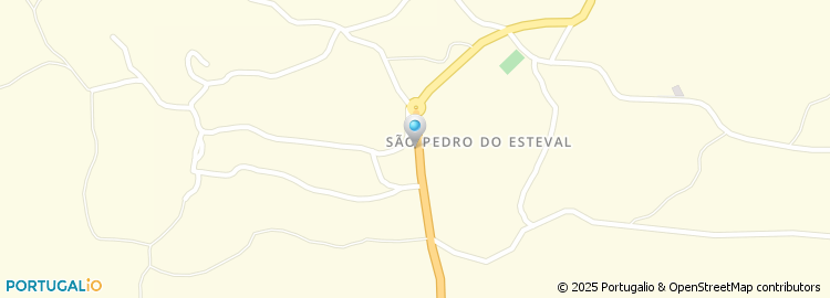 Mapa de Junta de Freguesia de São Pedro do Esteval