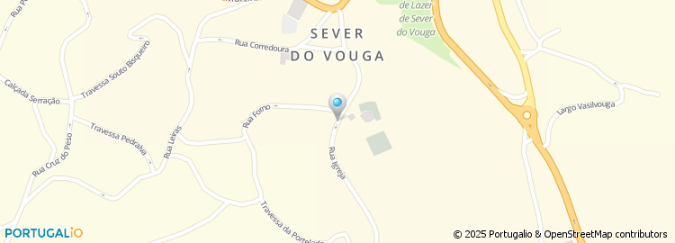 Mapa de Junta de Freguesia de Sever do Vouga