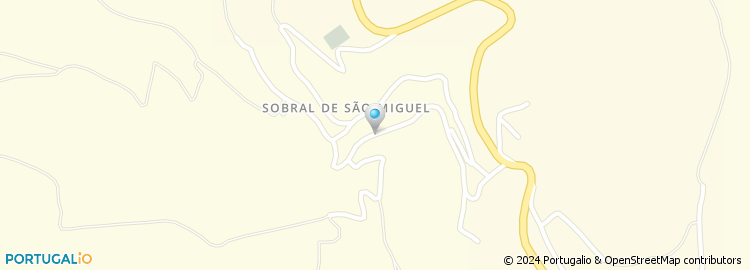 Mapa de Junta de Freguesia de Sobral de São Miguel