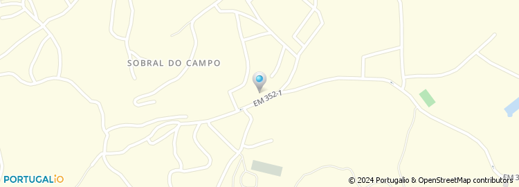Mapa de Junta de Freguesia de Sobral do Campo