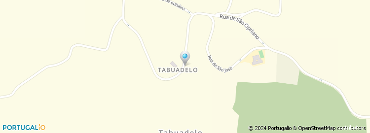 Mapa de Junta de Freguesia de Tabuadelo