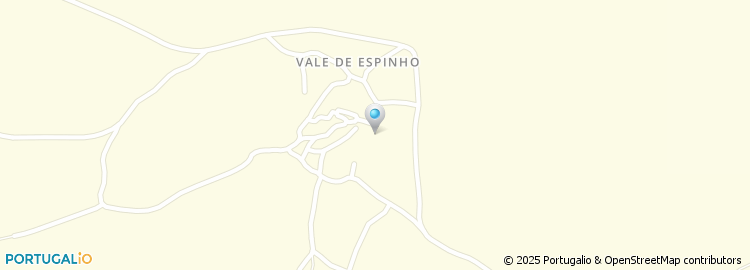 Mapa de Junta de Freguesia de Vale de Espinho