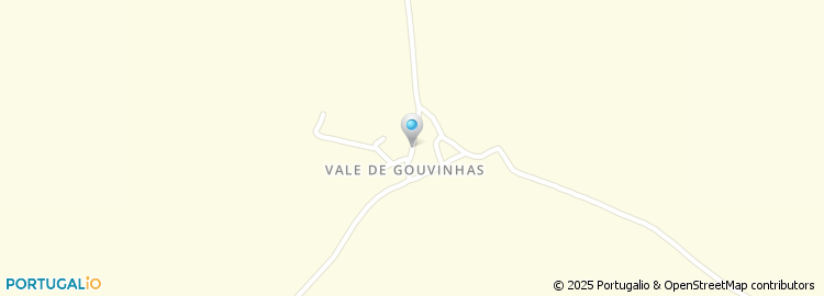 Mapa de Junta de Freguesia de Vale de Gouvinhas