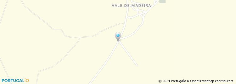 Mapa de Junta de Freguesia de Vale de Madeira