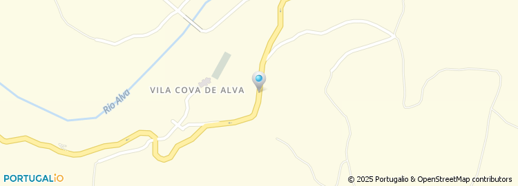 Mapa de Junta de Freguesia de Vila Cova de Alva