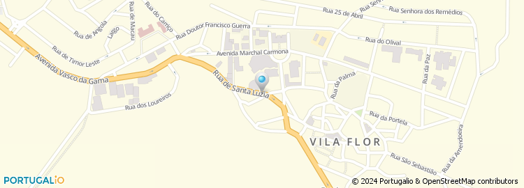 Mapa de Junta de Freguesia de Vila Flor