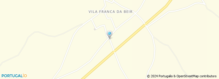 Mapa de Junta de Freguesia de Vila Franca da Beira
