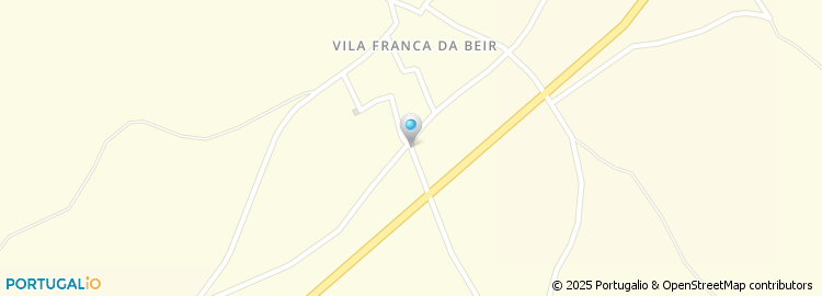 Mapa de Junta de Freguesia de Vila Franca de Beira