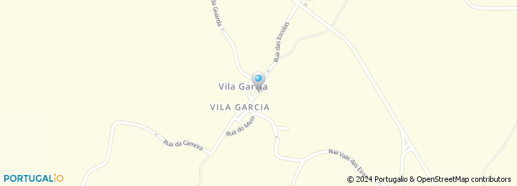 Mapa de Junta de Freguesia de Vila Garcia