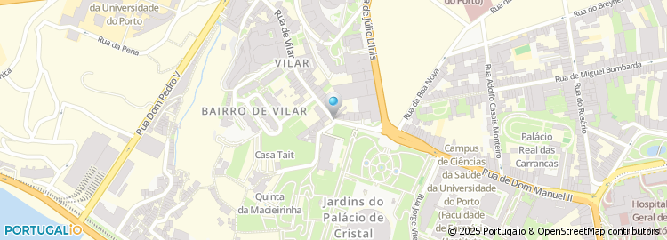 Mapa de Junta Diocesana Porto Assoc.Catolica Inter.Ser.Juventude Feminia