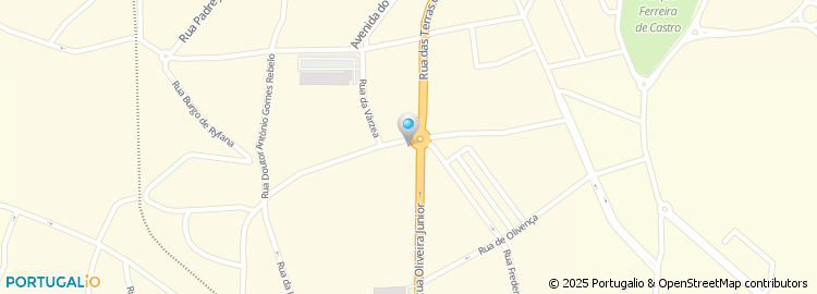 Mapa de Justino Alves, Lda