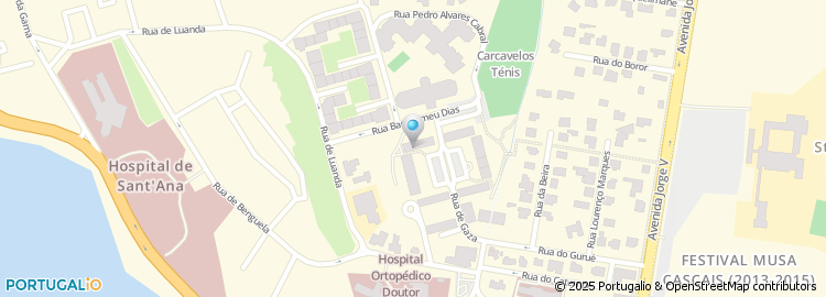Mapa de Kco - Actividades Hoteleiras, Unipessoal Lda