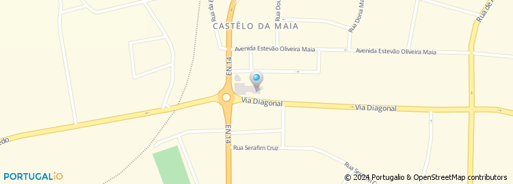 Mapa de Kika`s Castelo - Lavandaria, Limitada