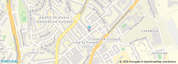 Mapa de Korpus D`art, Lda