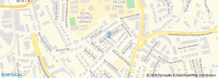 Mapa de Kurt Gloystein, Unip., Lda